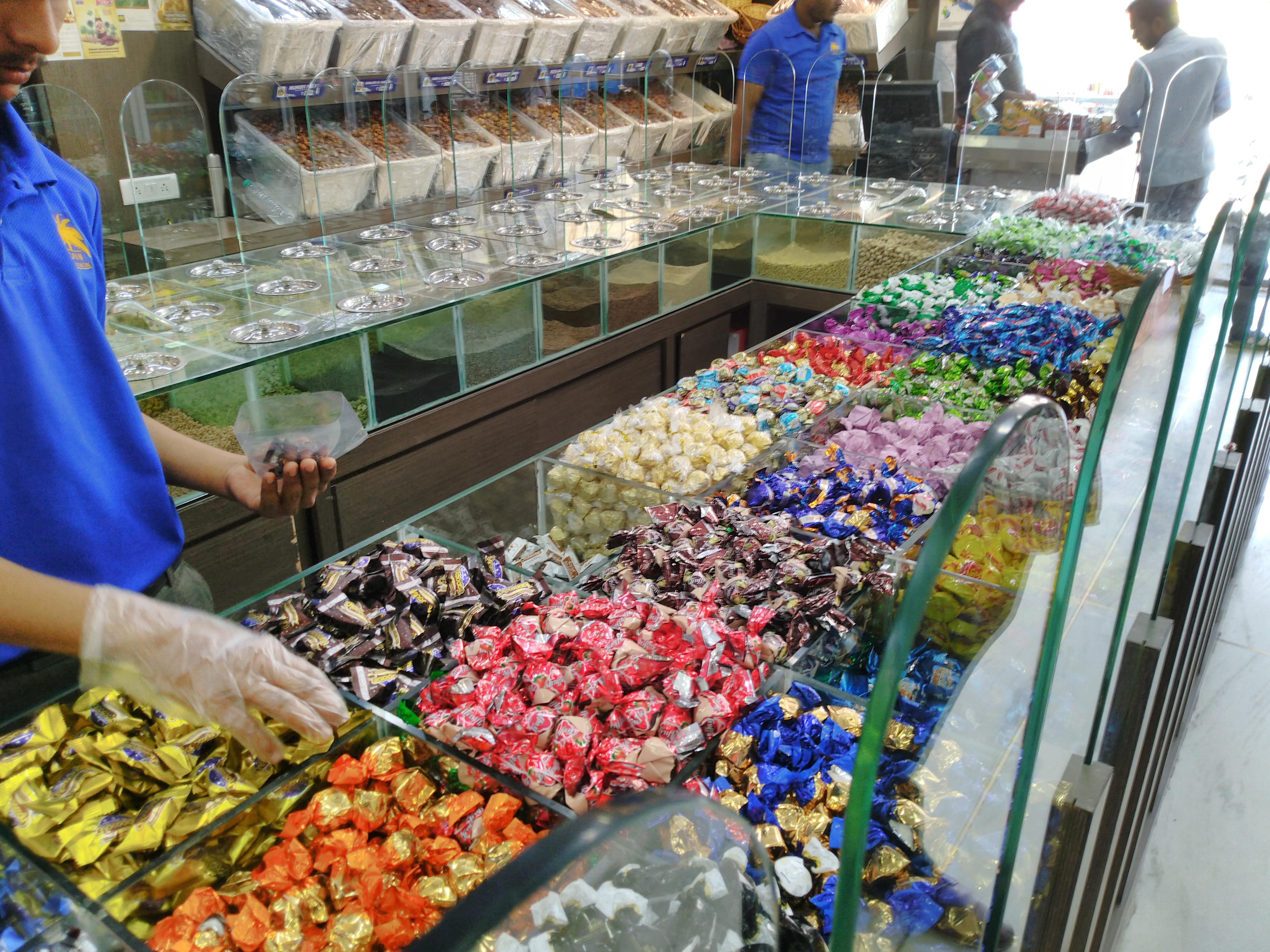Candy and nuts at Afjan