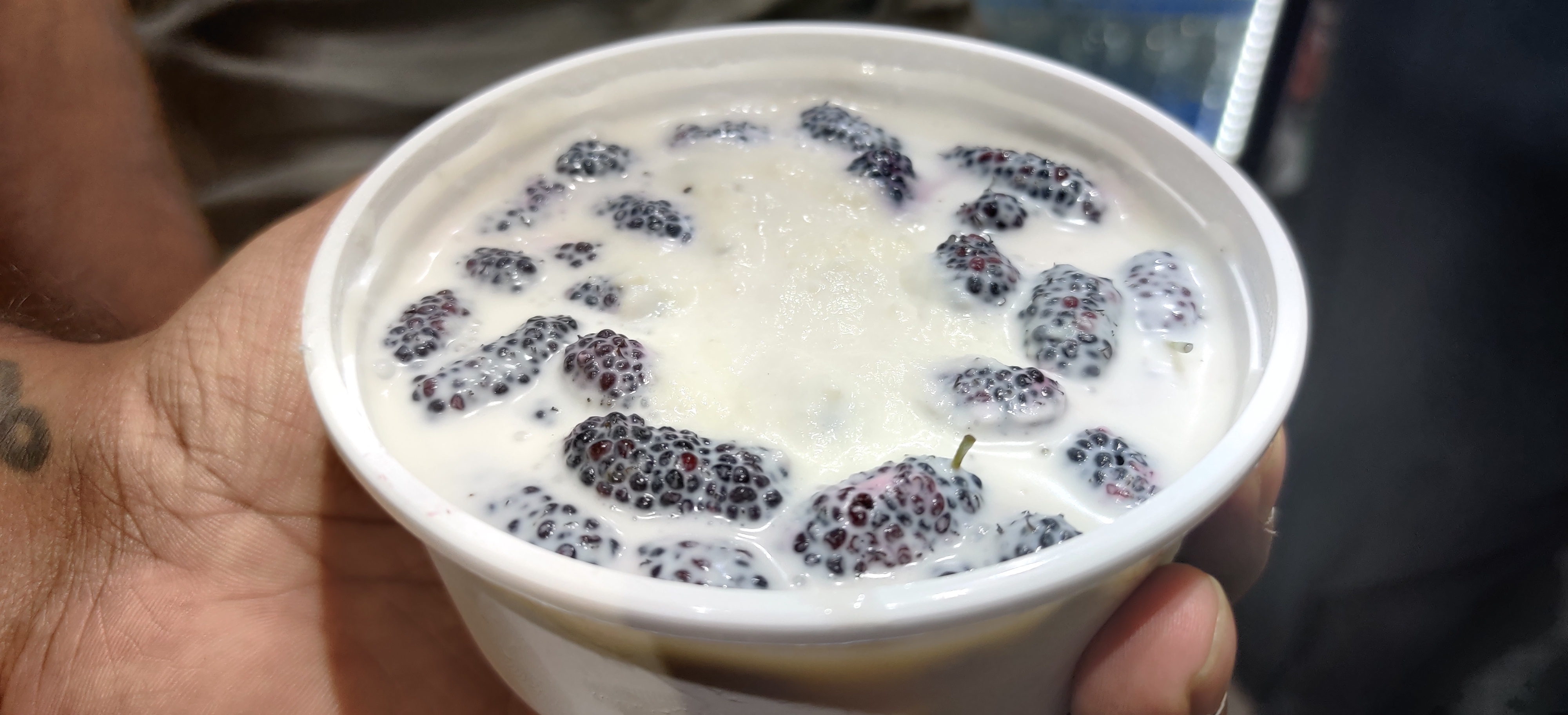 Malai & Mulberries at Milan Juice Center